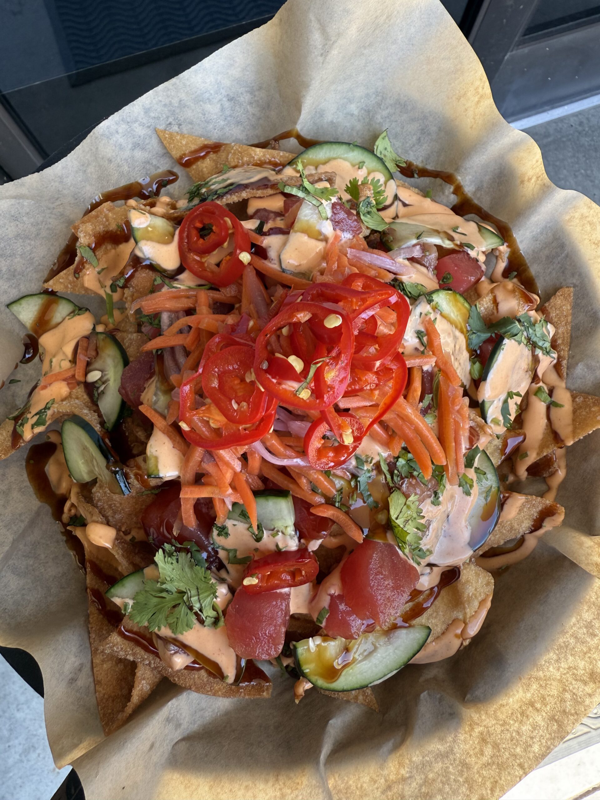 Poke Nachos