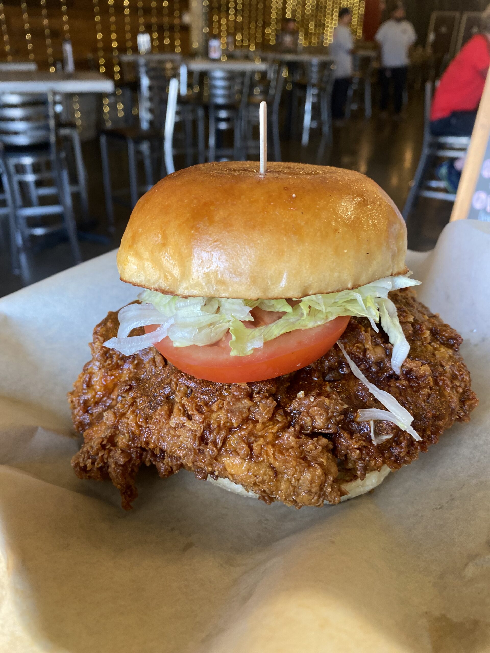 Rescue Fried Chicken Sandwich